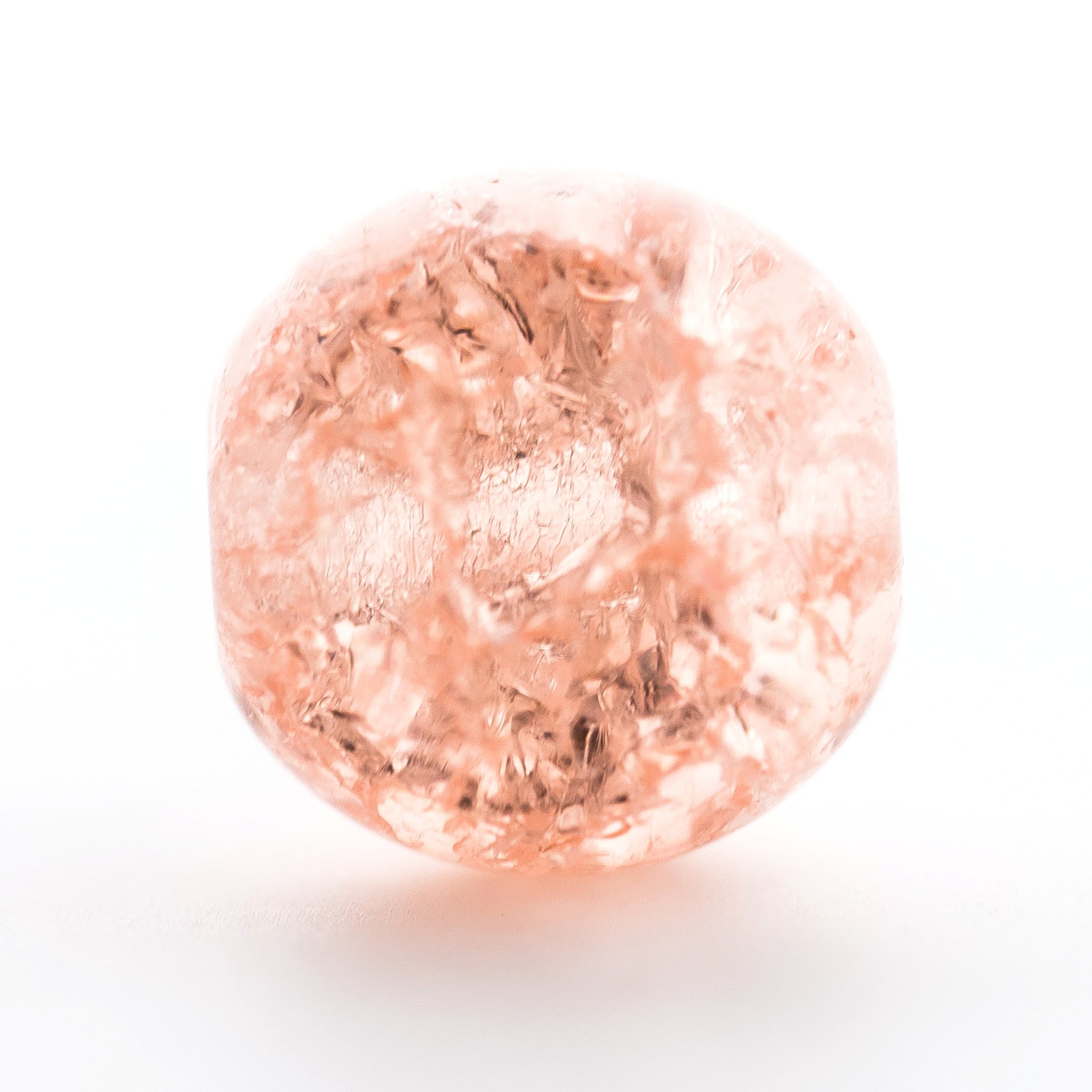 10MM Light Rose Crackle Beads (200 pieces)