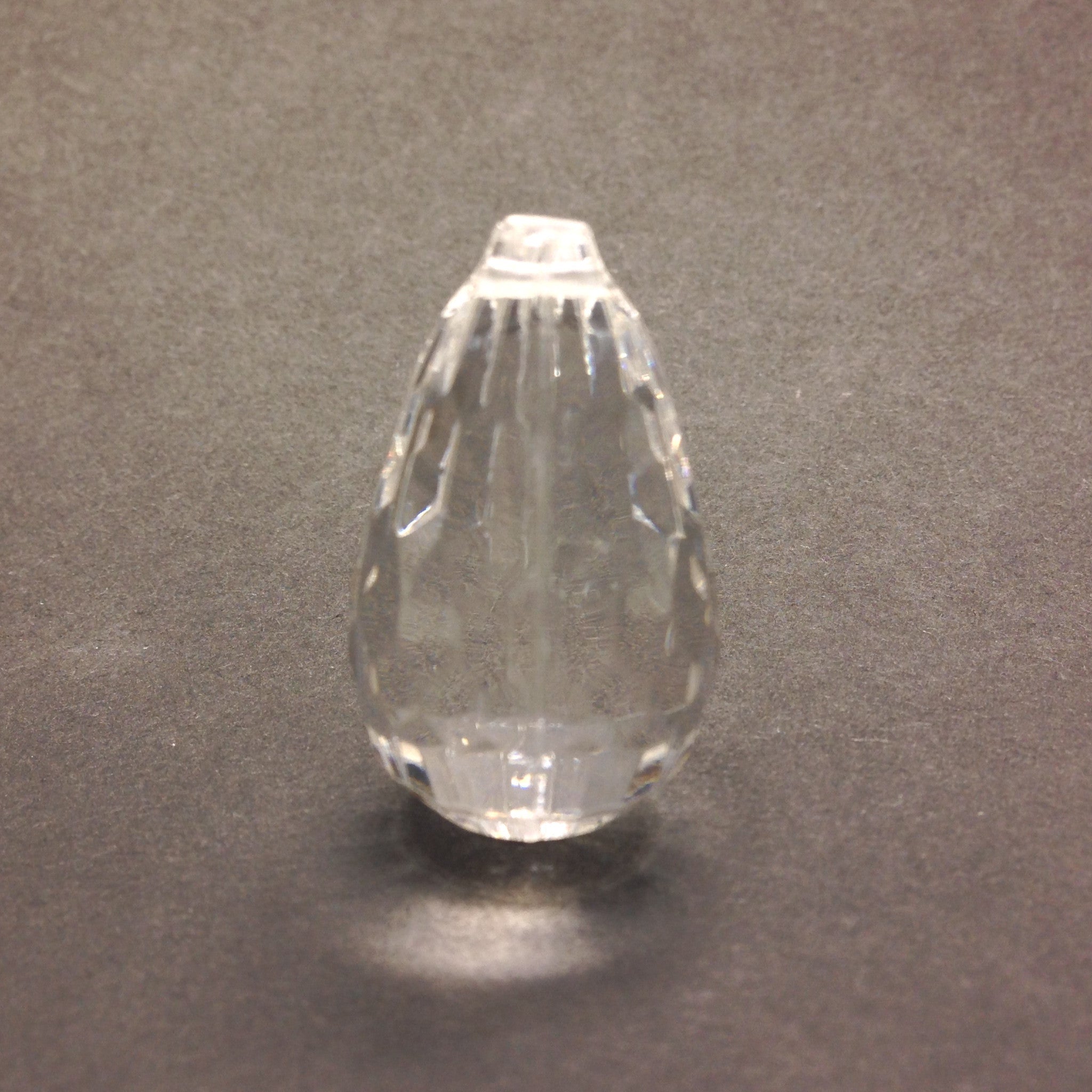 32X19MM Crystal Faceted Pearshape Drop (6 pieces)