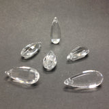 22X9MM Crystal Faceted Drop (36 pieces)