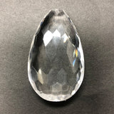 50X30MM Faceted Crystal Acrylic Drop (2 pieces)