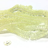 6MM Yellow Faceted Rondel Bead (300 pieces)