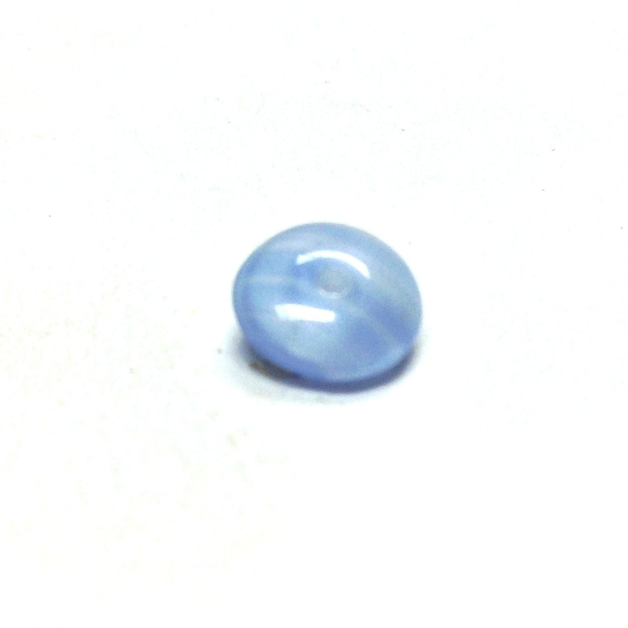 8MM Blue Glass Rondel Bead (200 pieces)