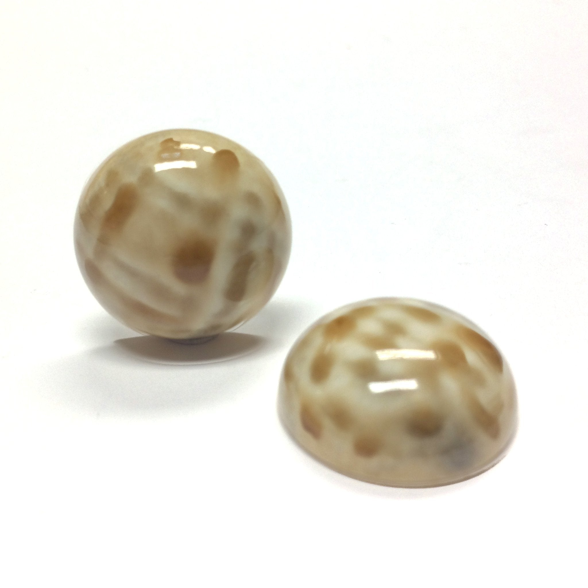 20MM Beige "Plaid" Cab (12 pieces)