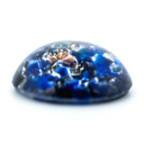 18MM Sapphire Foiled Cabechon (2 pieces)