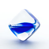 12MM Sapphire/Crystal Glass Bead (36 pieces)