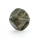 6MM Grey Crackle Glass Cube Bead (144 pieces)