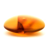 18MM Amber Glass Cab (12 pieces)