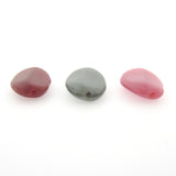 Carnelian Glass Oval Bead (72 pieces)