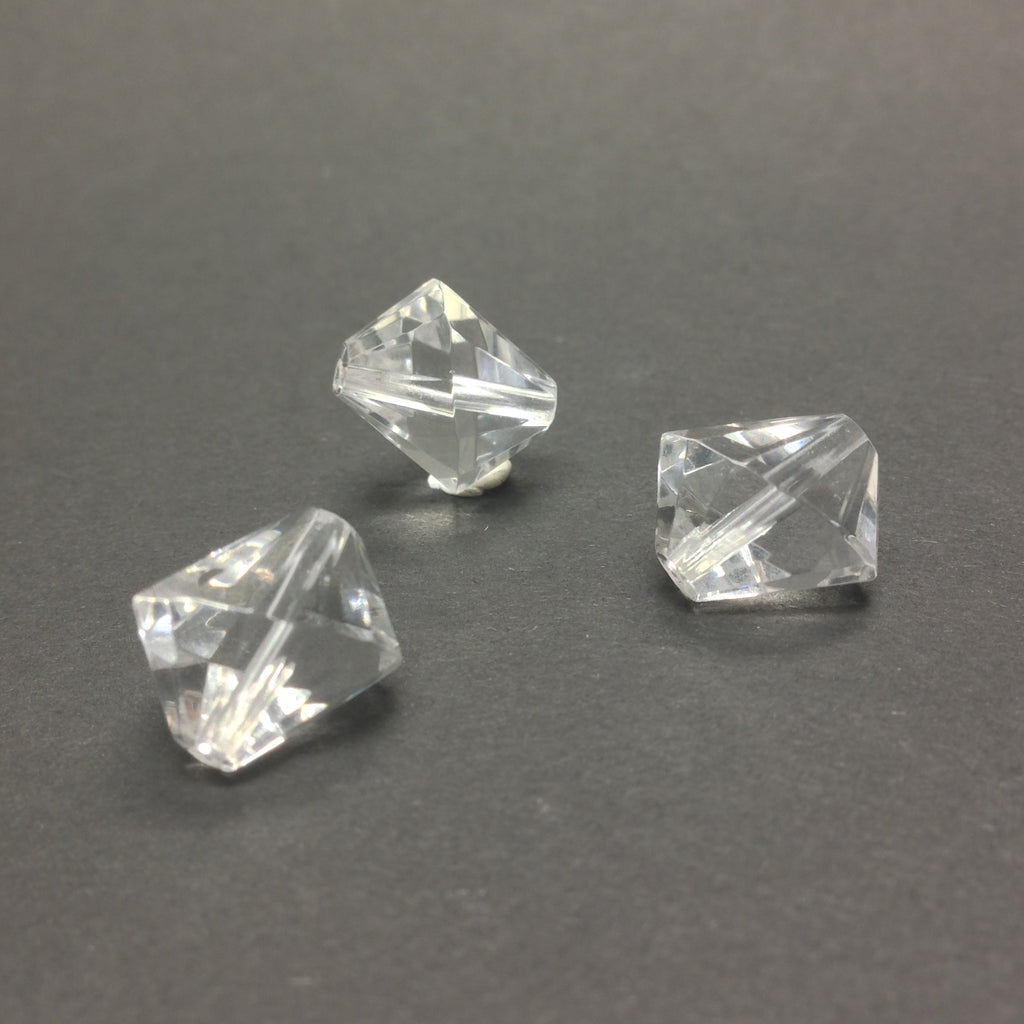 17MM Crystal Faceted Bead (36 pieces)