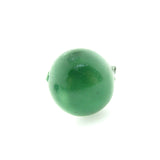 15MM Green Paper Mache Bead (12 pieces)