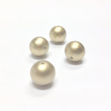 10MM Mat Gold Bead (36 pieces)