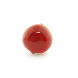 15MM Red Paper Mache Bead (12 pieces)