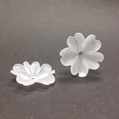 23MM Crystal Mat Flower Bead (72 pieces)