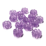 7MM Lilac Opal Flower Acrylic Bead (144 pieces)