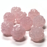 6MM Pink "Agate" Rosebud Acrylic Bead (144 pieces)