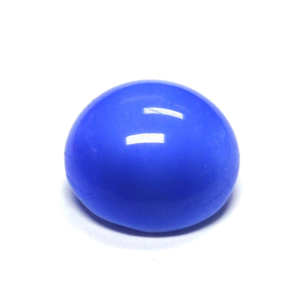 18MM Blue Glass Cab (12 pieces)