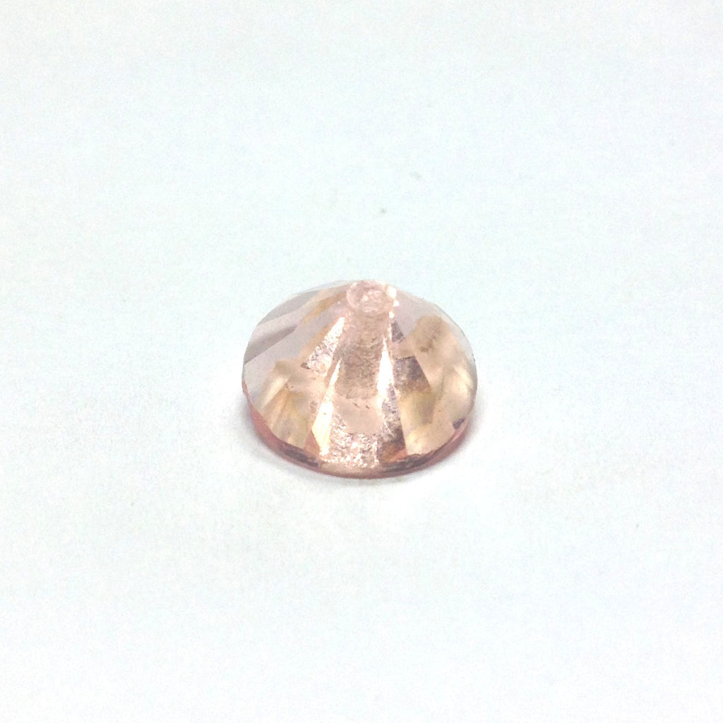 10MM Peach Faceted Pyramid Bead (91 pieces)
