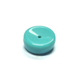 13MM Green Turquoise Glass Rondel Bead (72 pieces)