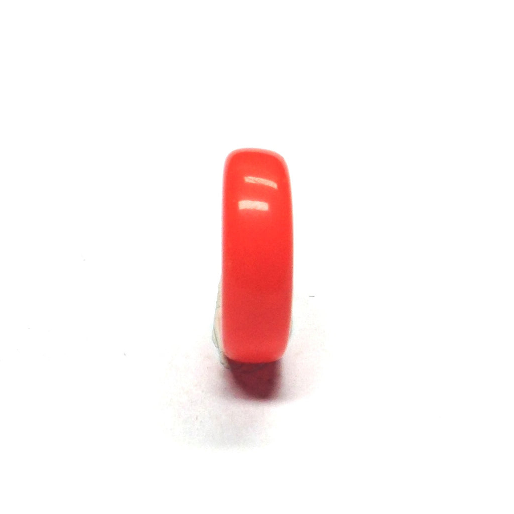 4MM Opaque Orange Glass Rondel Bead (288 pieces)