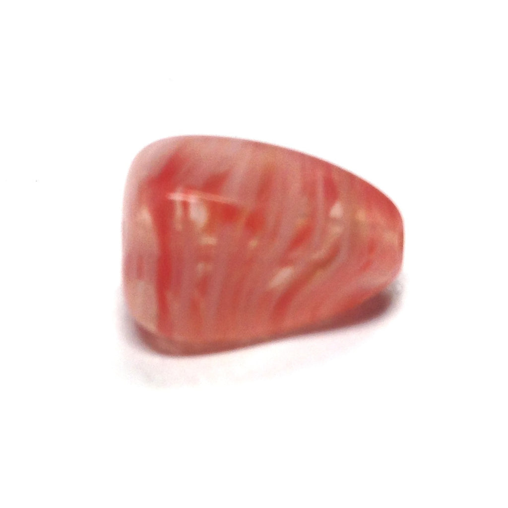 12MM Orange Quartz Glass Bead (36 pieces)