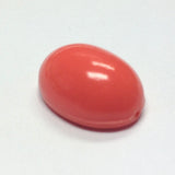 18X13MM Coral (Not Matrix) Flatback Bead (36 pieces)