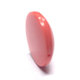 25MM Coral Round Flatback Bead (24 pieces)