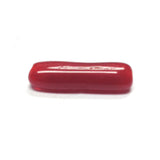 Carnelian Glass Stick Bead (72 pieces)