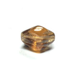 12MM Topaz Lustered Glass Nugget Bead (72 pieces)