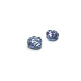 10MM Sapphire Blue Ab Glass Disc Bead (36 pieces)