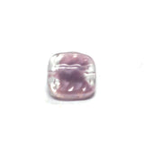 12MM Amethyst Square Glass Bead (72 pieces)