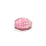 15X10MM Pink Glass Leaf Bead (36 pieces)