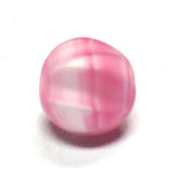 15MM Pink Glass Nugget Bead (36 pieces)