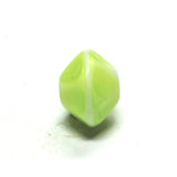 12MM Green Glass Faceted Rondel Bead (36 pieces)