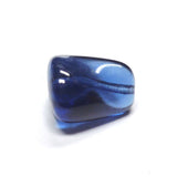 Small Sapphire Blue Baroque Bead (36 pieces)