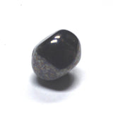 8MM Gunmetal Glass Nugget Bead (72 pieces)