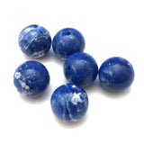 6MM Lapis "Granite" Beads (288 pieces)