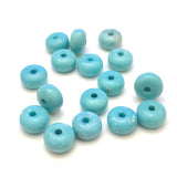 8MM Turquoise "Granite" Rondelle (288 pieces)