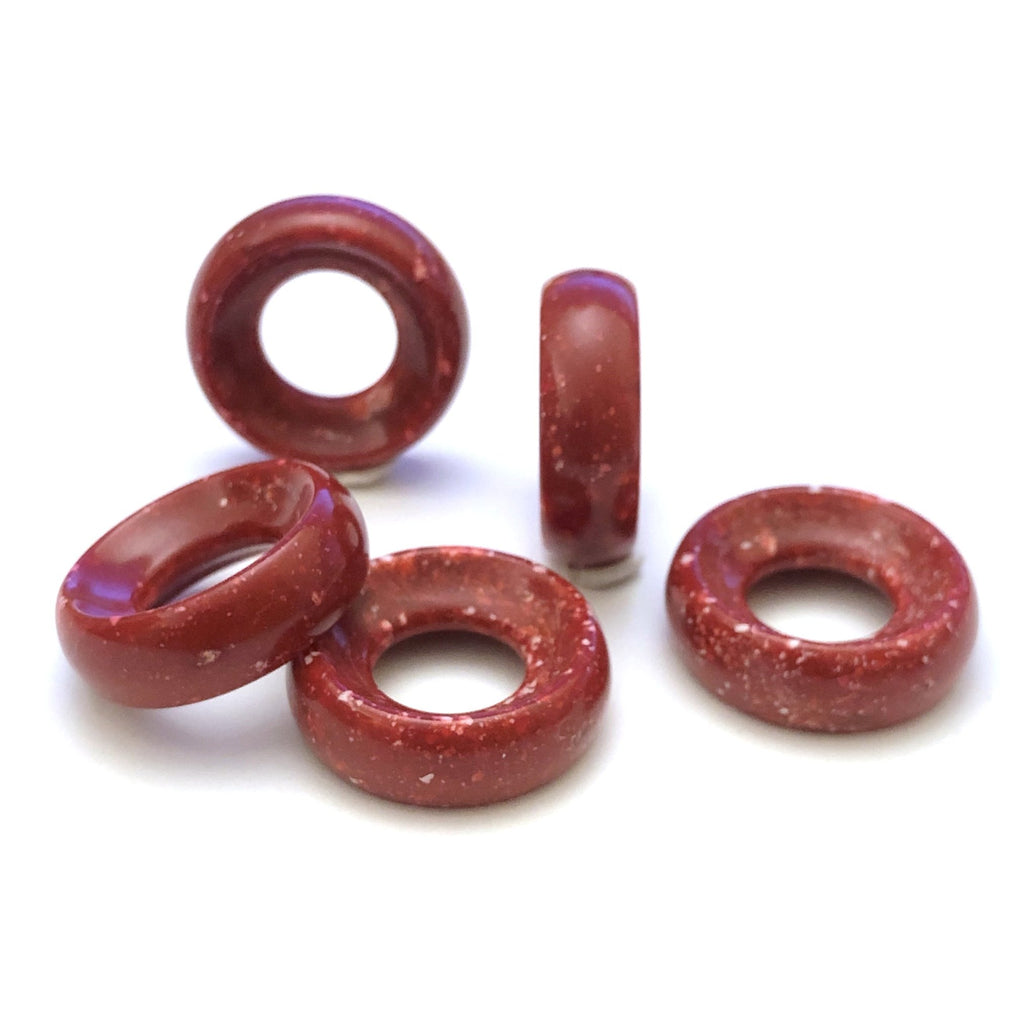 18MM Carnelian "Granite" Ring (72 pieces)