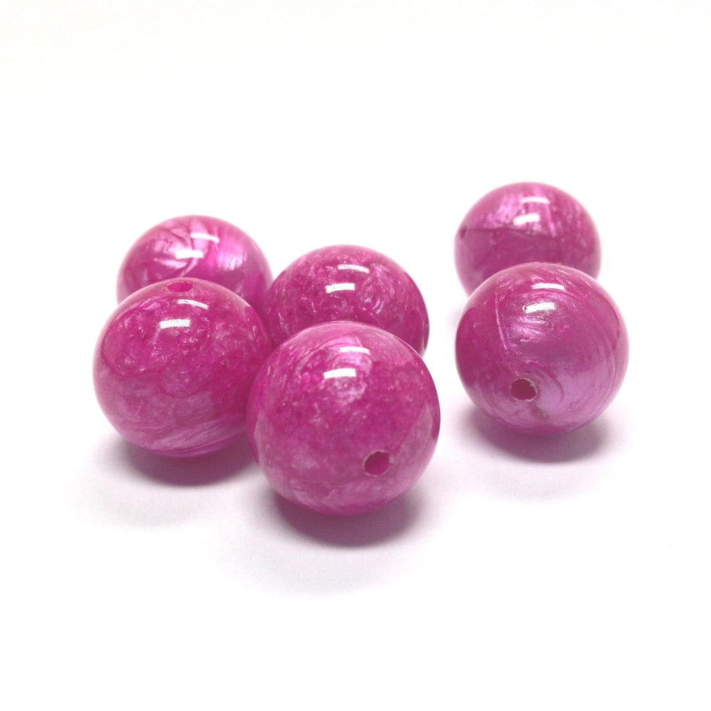 8MM Fuchsia"Zenith"Round Bead (288 pieces)