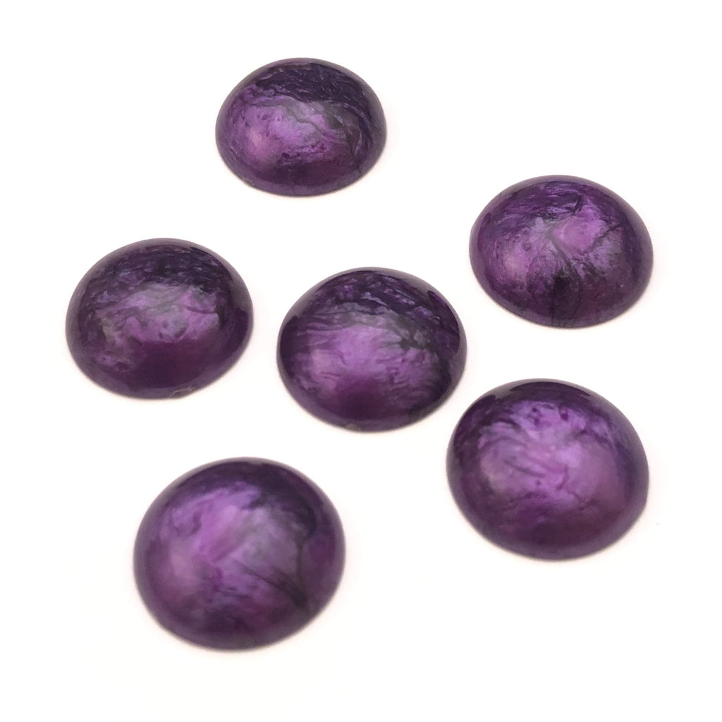 12MM Purple "Zenith" Cab (144 pieces)