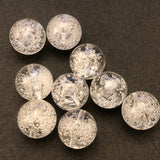 14MM Crystal "Bubbles" Beads (72 pieces)