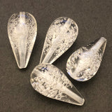 14X8MM Crystal"Bubbles"Pear Bead (144 pieces)