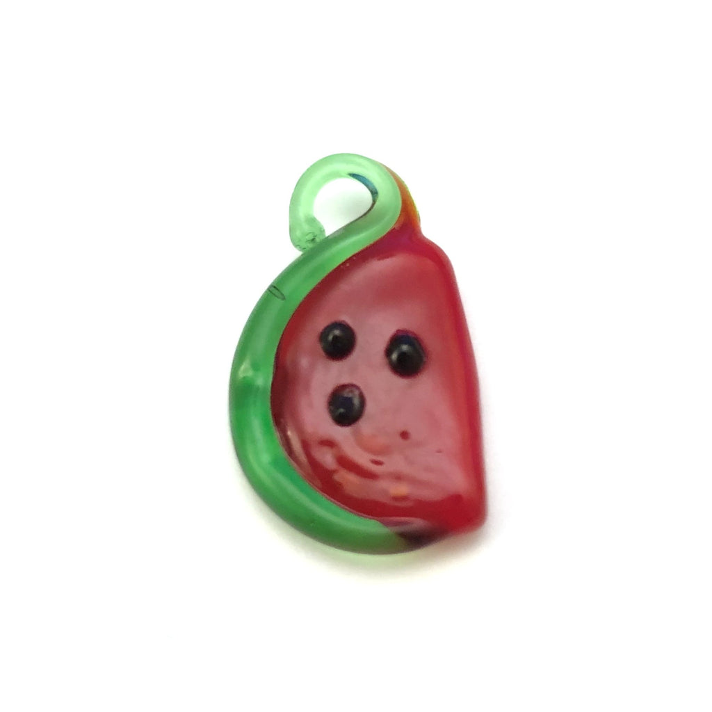 Red Watermelon Glass Fruit Drop (36 pieces)