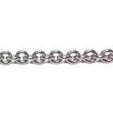 Silver Tone Plated Chain Steel Single Cable (1 foot)