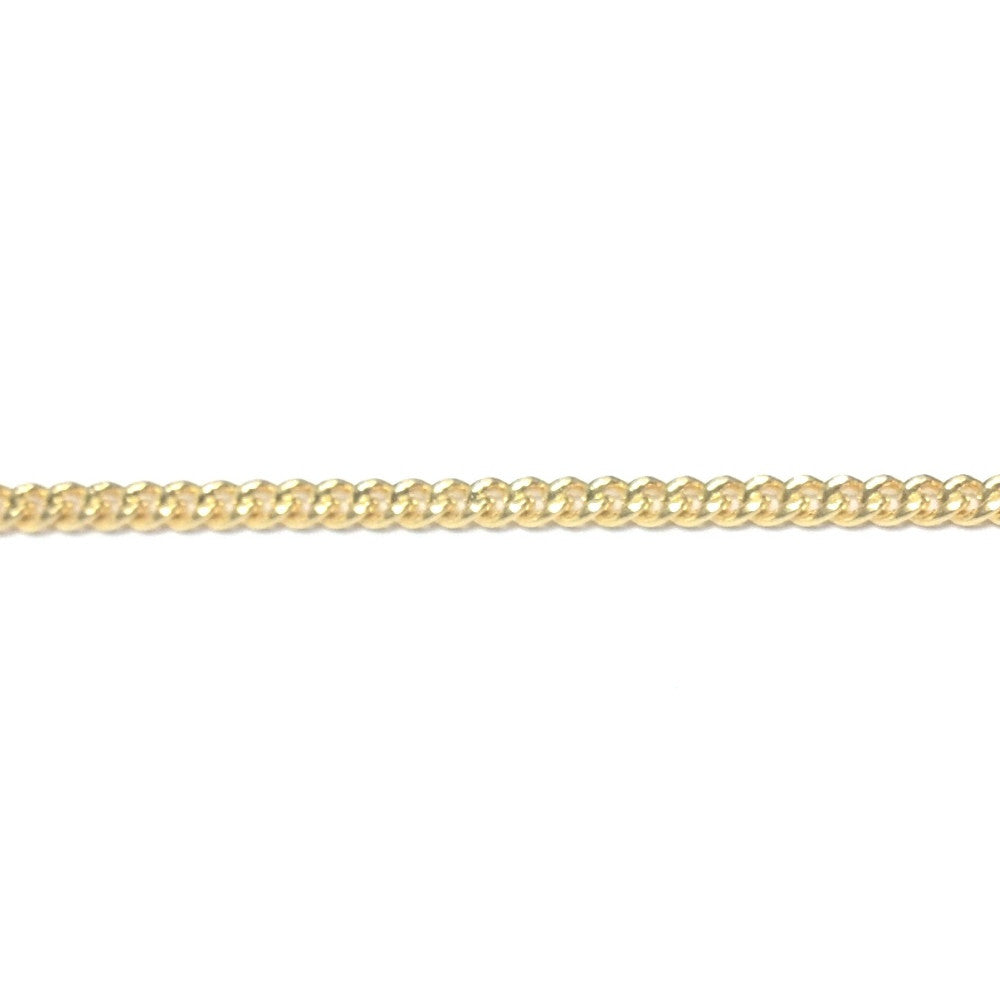 Gold Tone Plated Chain Brass Curb (1 foot)