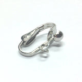 4MM Half Ball Earclip With Loop Nickel (144 pieces)