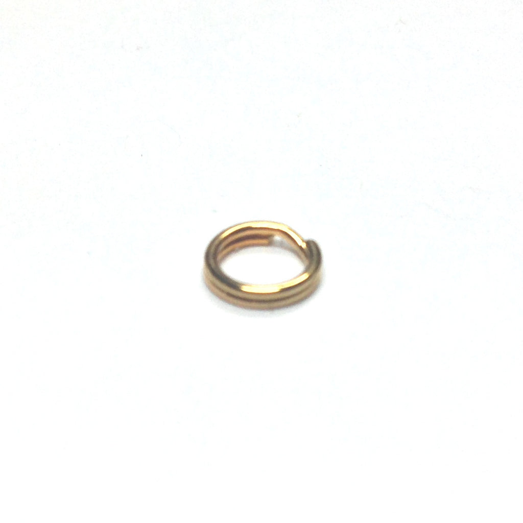 12MM Split Ring Gilt (144 pieces)