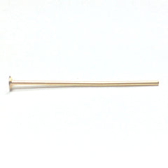 2.5" Brass Headpin (.028) 1 Oz. (~117 pieces)