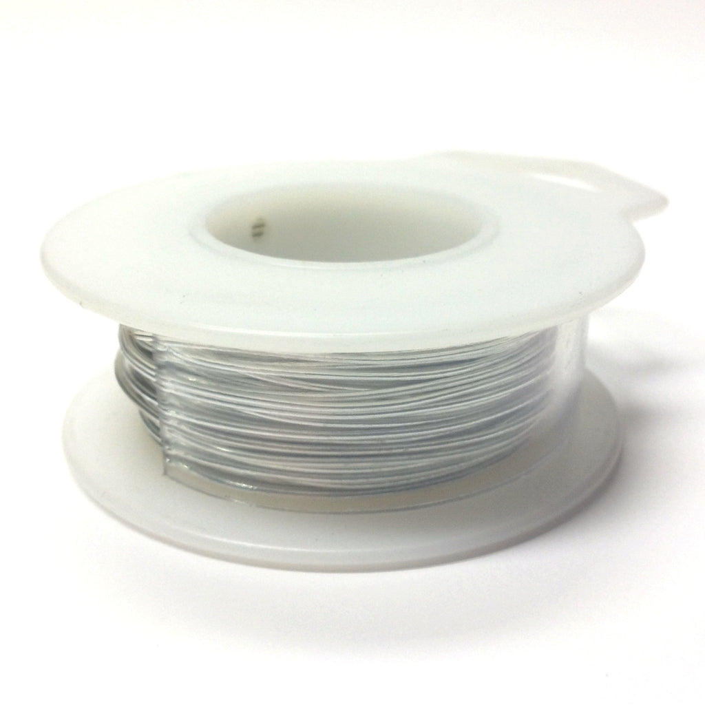 #24 Neon Silver Nontarnish Wire ~15 Yd Spool (1 pieces)