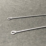 .925 Sterling Eyepin .025 X 3/4" (36 Pc/Pk)